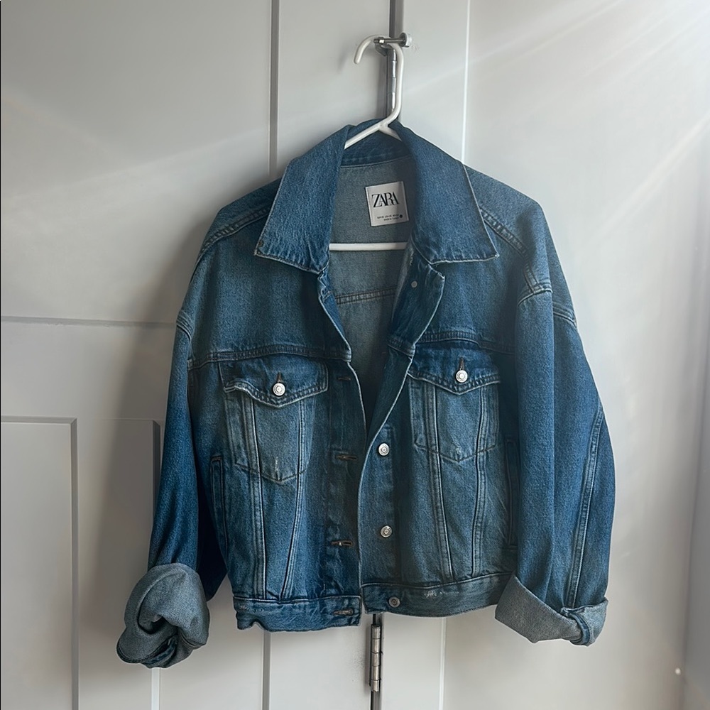 Zara Classic Indigo Denim Jacket
